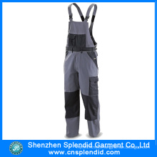 Guangdong Workwear Garment Work Bib Pants with Knee Pad